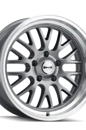 Ridler Type 607 5x114.3 20x10+0 Grey W/Machined Lip Cheap
