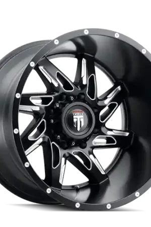 American Truxx Spyder AT183 8x170 20x10-24 Black/Milled Fan Favorite
