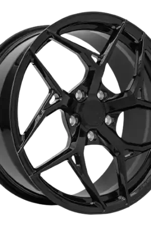 Wholesale MRR Forged F10 5x120 19x8.5  +38 Carbon Flash fit Corvette C8 ( rear: FF1020A152048R-CF )