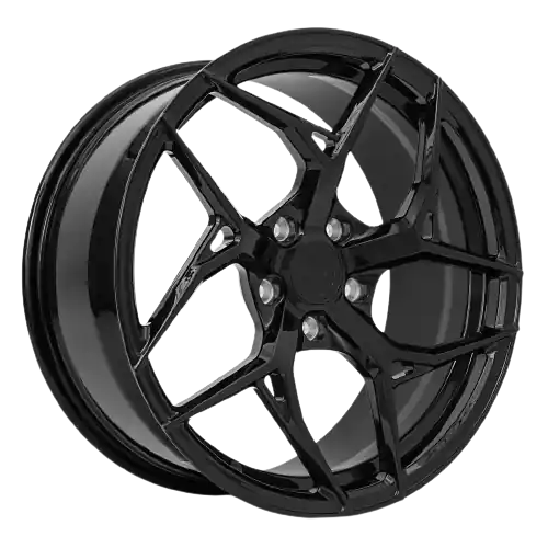 Wholesale MRR Forged F10 5x120 19x8.5 +38 Carbon Flash fit Corvette C8 ( rear: FF1020A152048R-CF )