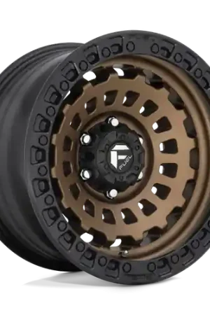 Last Chance Fuel 1PC D634 ZEPHYR 5X150 18X9 +1 MATTE BRONZE BLACK BEAD RING