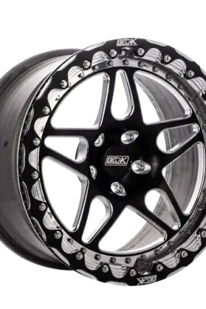 Belak Industries Series 3 Wheel - Single Beadlock Billet Outer Lip 5x114.3 15x8 +13 Professional Grade