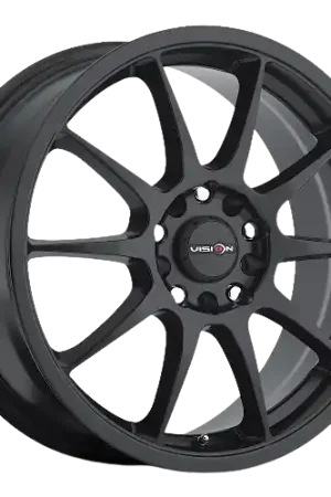 Fast Shipping Vision Street-Designs 425 Bane 5x100 15x6.5+38 Matte Black