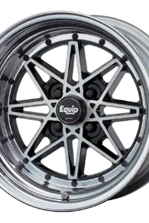 EQUIP 03 Black Polish 4x100 15x6.5 +13 Genuine