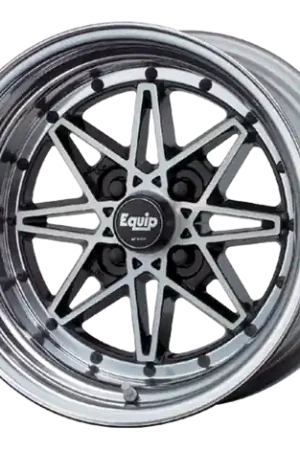 Top Rated EQUIP 03 Black Polish 4x114.3 15x9 +10
