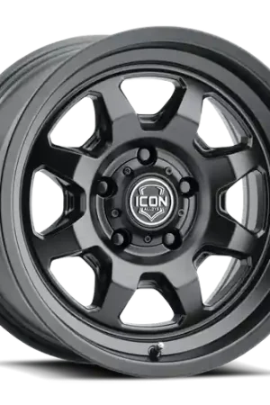 Icon Alloys NUEVO 6x139.7 17x8.5 0mm SATIN BLACK Must Have