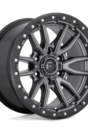 Save Now Fuel 1PC D680 REBEL 5X127 18X9 +20 MATTE GUN METAL BLACK BEAD RING