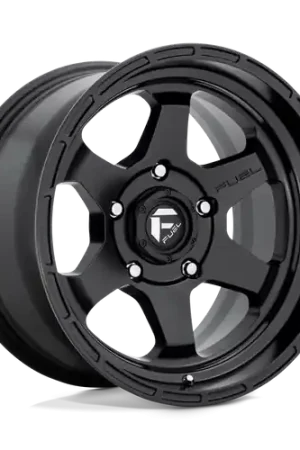Place Order Fuel 1PC D664 SHOK 6X139.7 17X9 -12 MATTE BLACK