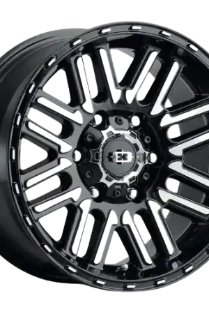 Premium Vision Off-Road 348 Nexus 6x135 17x8.5+18 Gloss Black Machined Face