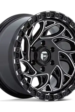 Fuel 1PC D840 RUNNER OR 6X135 18X9 -12 GLOSS BLACK MILLED Best Price