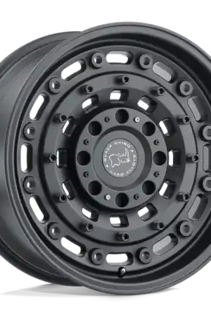 Free Returns Black Rhino ARSENAL 6X130 17X8 +38 TEXTURED MATTE BLACK