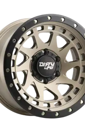 Flash Sale Dirty Life Enigma 9311 8x170 17x9-12 Satin Gold/Black Lip