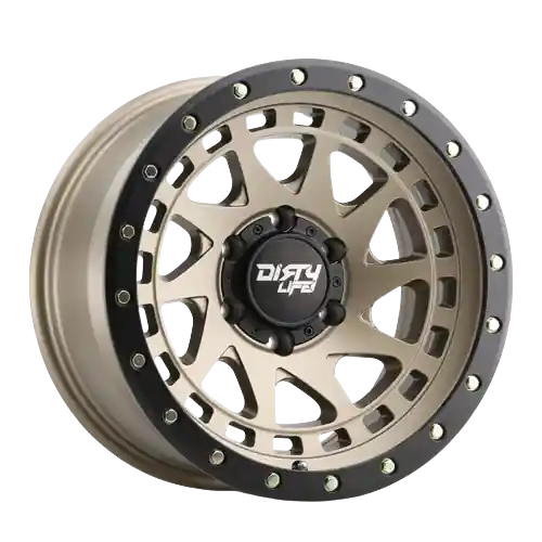 Flash Sale Dirty Life Enigma 9311 8x170 17x9-12 Satin Gold/Black Lip