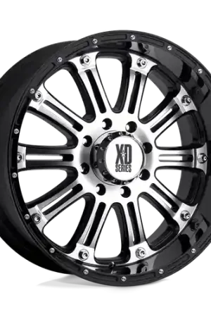 Brand New XD XD795 HOSS 8X165.1 20X9 -12 GLOSS BLACK MACHINED