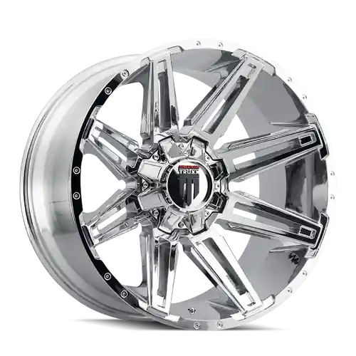 American Truxx Boom AT1903 8x165.1 22x12-44 Chrome Hot Deal