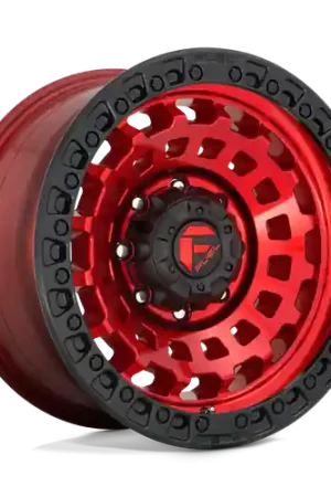 While Supplies Last Fuel 1PC D632 ZEPHYR 5X127 18X9 -12 CANDY RED BLACK BEAD RING