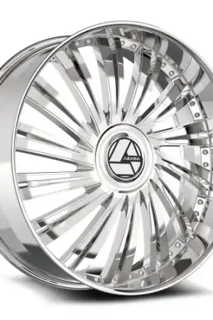 Azara AZX-102 5x115/5x120 24x9 +15 Chrome Money Back Guarantee