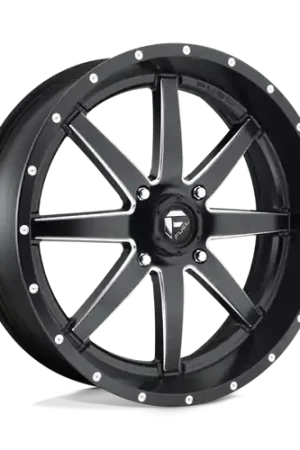 Exclusive Offer Fuel UTV D538 MAVERICK 4X156 30X6 +1 MATTE BLACK MILLED