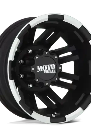 Moto Metal MO963 8X170 16X6 -134 MATTE BLACK MACHINED - REAR One Day Deal