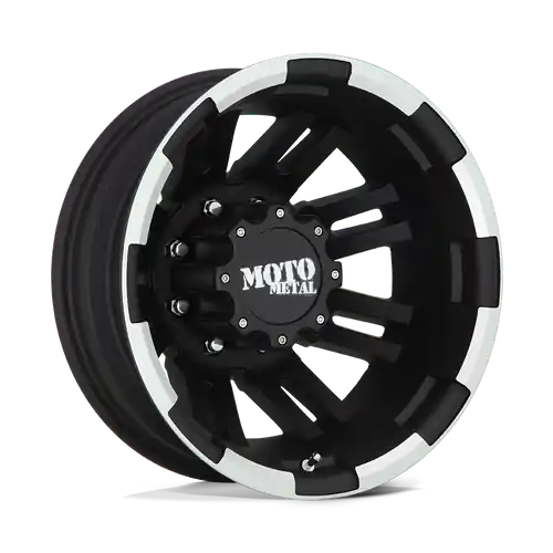 Moto Metal MO963 8X170 16X6 -134 MATTE BLACK MACHINED - REAR One Day Deal