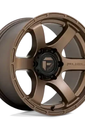 Trusted Brand Fuel 1PC D768 RUSH 6X114.3 17X9 +1 MATTE BRONZE