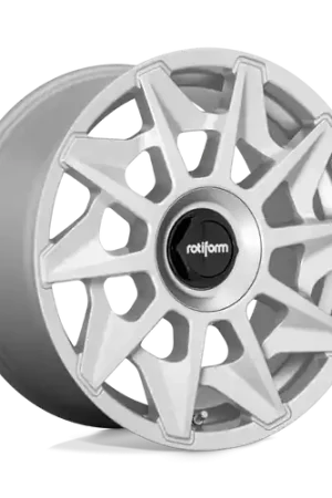 Rotiform 1PC R124 CVT 5X100/5X112 19X8.5 +35 GLOSS SILVER Brand New