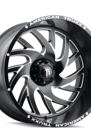 Place Order American Truxx Xclusive AT1907 8x170 26x14-76 Black/Milled