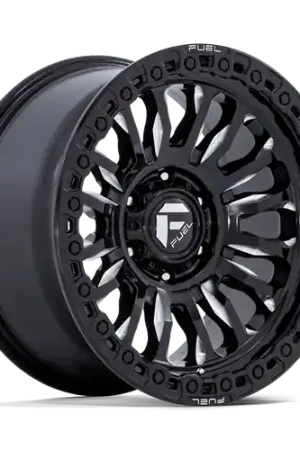 Fuel 1PC FC857 RINCON 5X139.7 18X9 -12 GLOSS BLACK MILLED While Supplies Last
