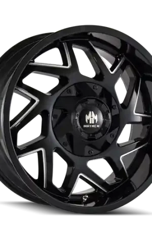 Mayhem Hatchet 8106 5x135/5x139.7 20x9+0 Black/Milled Spokes Premium