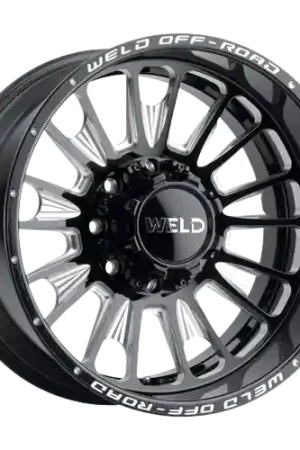 WELD Off-Road Scorch 8x200 20x8.25 -227 Gloss Black/Milled Original