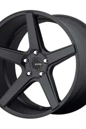 KMC KM685 DISTRICT 5X120 22X9 +35 SATIN BLACK Sale