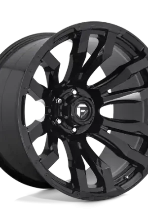 While Supplies Last Fuel 1PC D675 BLITZ 5X127 17X9 +1 GLOSS BLACK