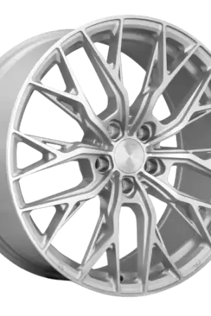 MRR GF5 5x114.3 20x10.5  +20 Silver Machine Face Crafted