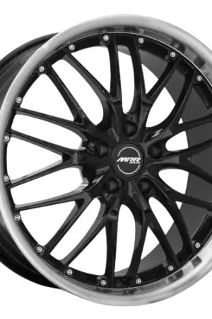 Final Sale MRR GT1 5x114.3 22x9  +20 Black Machine Lip
