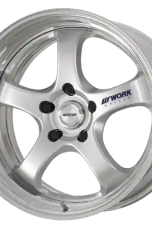 Work Meister S1R 5x120 17x6+22 A Disk Feinheit Silver II New Arrival