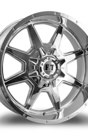 Free Delivery FULL THROTTLE FT2 6x139.7 20x14-76 CHROME