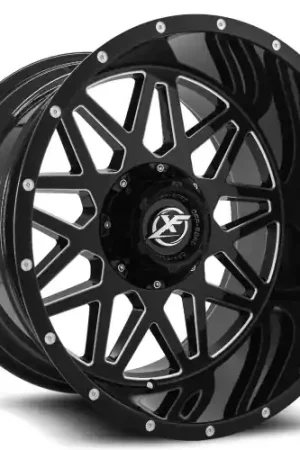 XF Off-Road XF-211 6x135/6x139.7 20x9 +12 Gloss Black & Milled New Arrival