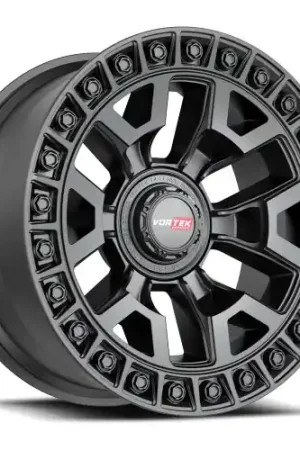 Vortek VRD-704 5x127/5x139.7 17x9 -12 Matte Black Bulk Order