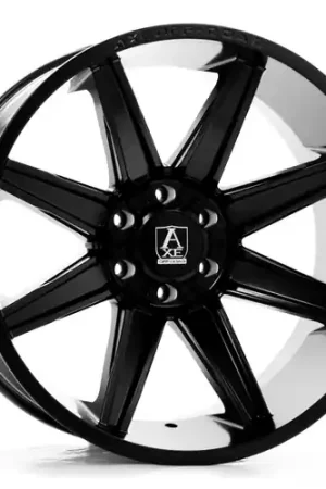 Axe ARTEMIS 8x165 22X12 -44 SATIN BLACK Top Rated