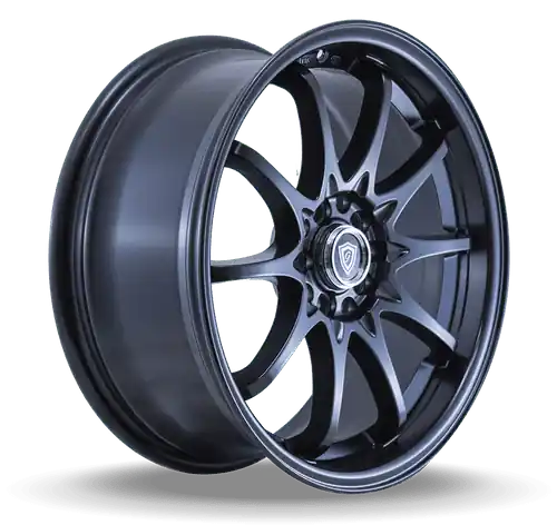 G - LINE ALLOYS G1018 5x114.3/5x120 18x8.5+35 BLACK - SATIN BLACK Low Price