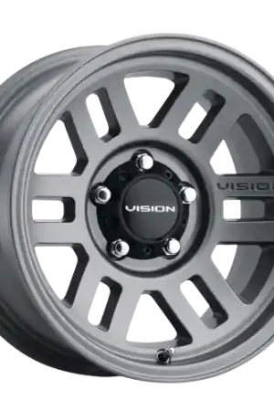Seasonal Sale Vision Off-Road 355 Manx 2 Overland 5x139.7 17x9+18 Satin Grey