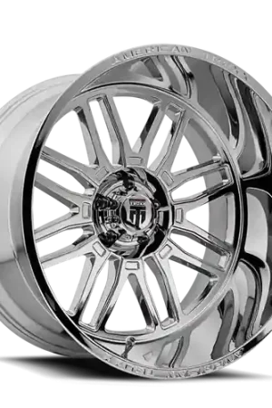 Discount American Truxx Restless AT1915 8x165.1 24x14-76 Chrome