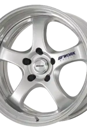 Work Meister S1R 4x100 17x6+45 A Disk Feinheit Silver II Handmade