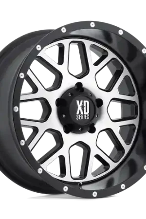 XD XD820 GRENADE 5X127 17X9 -12 SATIN BLACK MACHINED FACE Wholesale