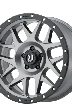 XD XD127 BULLY 5X127 18X9 -12 MATTE GRAY BLACK RING Money Back Guarantee
