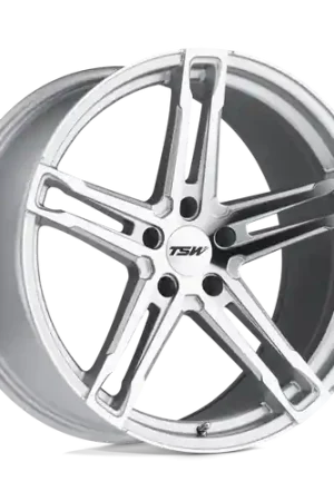 Wholesale TSW MECHANICA 5X108 20X8.5 +40 SILVER W/ MIRROR CUT FACE