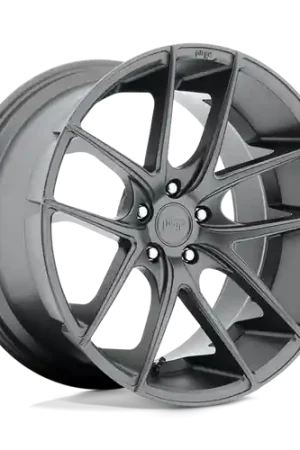 Clearance Niche 1PC M129 TARGA 5X114.3 18X8 +40 MATTE GUN METAL