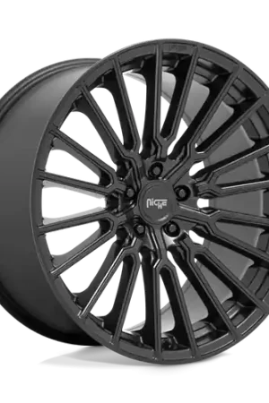 Niche 1PC M250 PREMIO 5X112 19X9.5 +48 MATTE BLACK No Minimum Order