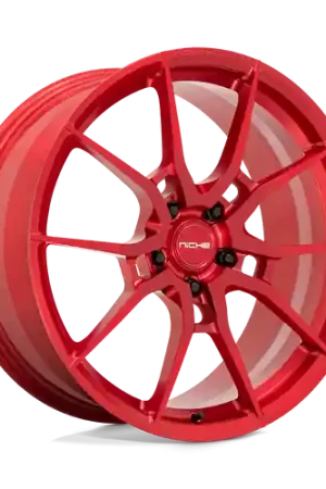 Niche Mono T113 KANAN 5X114.3 20X10 +38 BRUSHED CANDY RED Low Price