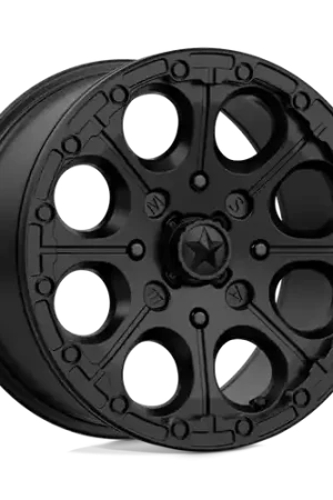 MSA Offroad Wheels M44 CANNON BEADLOCK 4X137 15X7 +25 SATIN BLACK Express Delivery